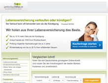 Tablet Screenshot of geldanlagehilfen.de